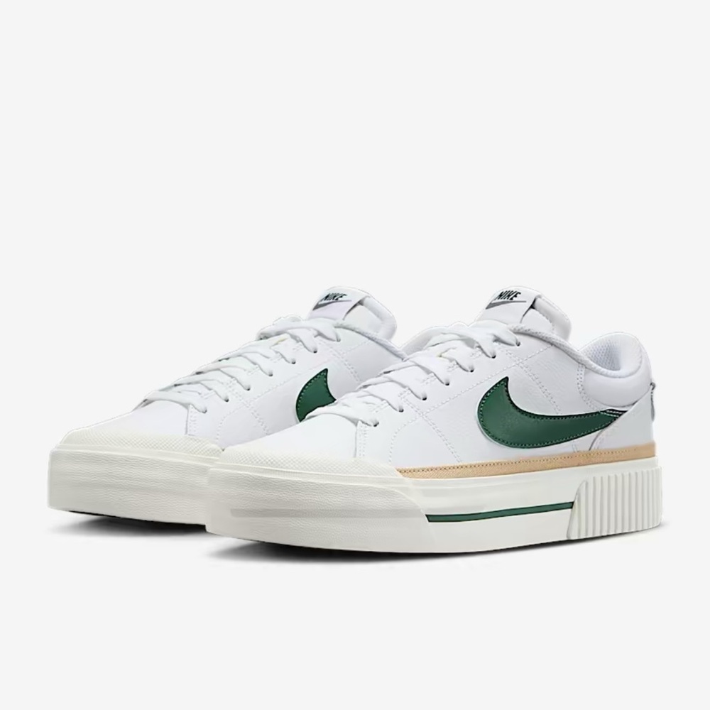 Nike WMNS Court Legacy Lift
Platforms
White/Sail/Sesame/Fir
Style DM7590-107 - Picture 10 of 16